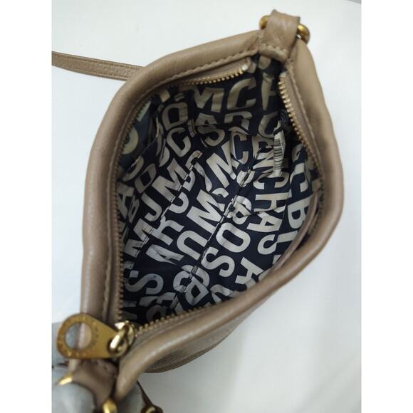 Marc By Marc Jacobs Brown Pebbled Leather Zipper Closure Small Crossbody Bag - Picture 13 of 16